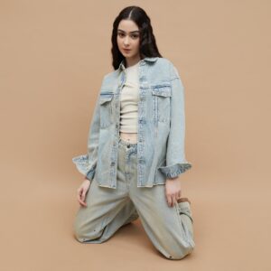 GINGER Washed Denim Shirt
