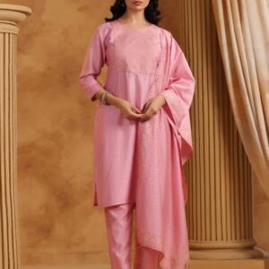 SPAN Embroidery Straight Kurta